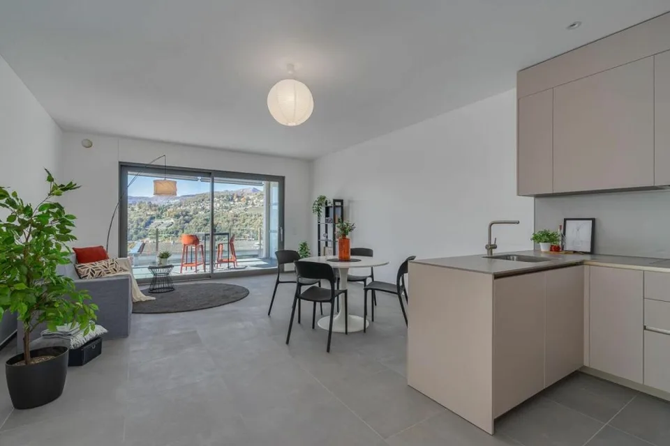 PREGASSONA · LOCATION À ACHETER 3½ PIÈCES AVEC TERRASSE COUVERTE ET JARDIN