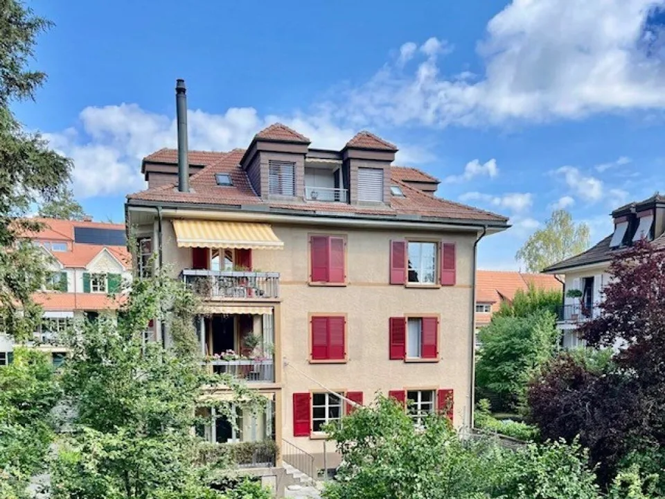 2 1/2-Zimmer-Dachwohnung mit schöner Aussicht