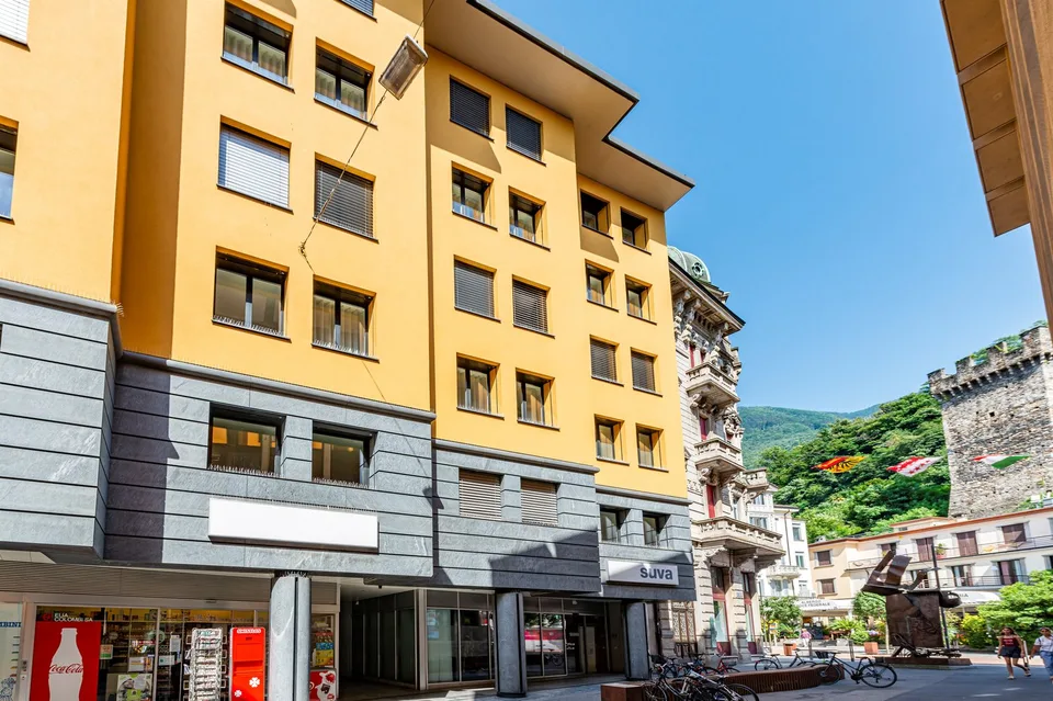 Vivere nel cuore di Bellinzona con vista sui castelli