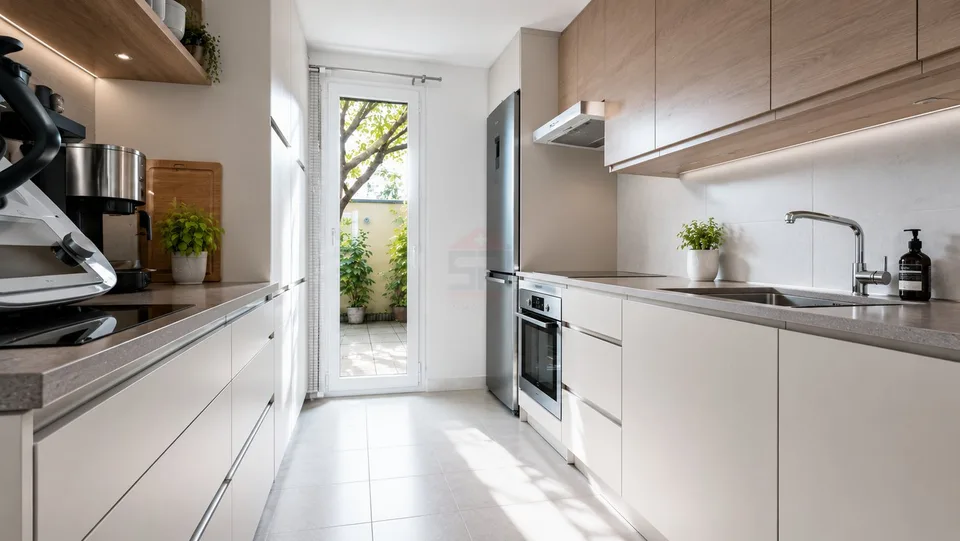 Elegante triplex con giardino privato in un parco privato esclusivo