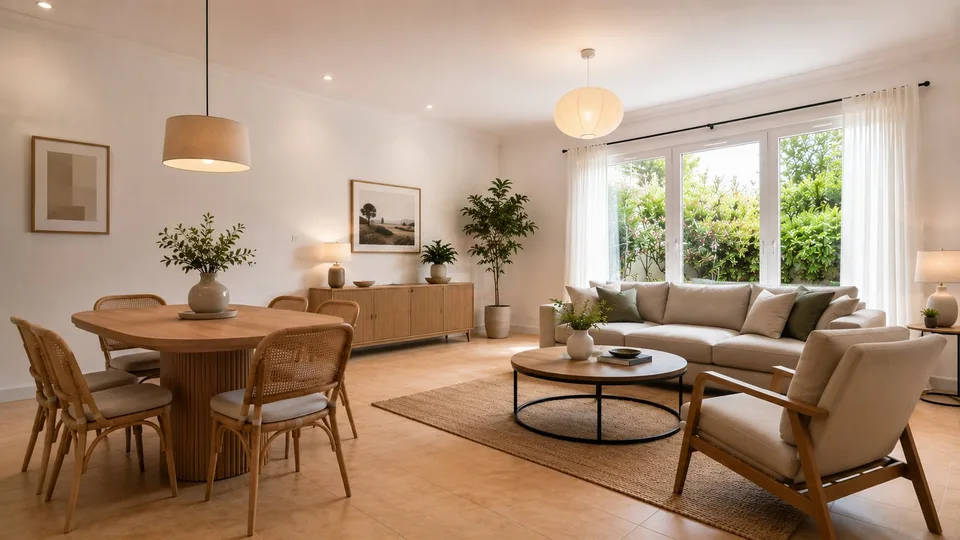 Elegante triplex con giardino privato in un parco privato esclusivo