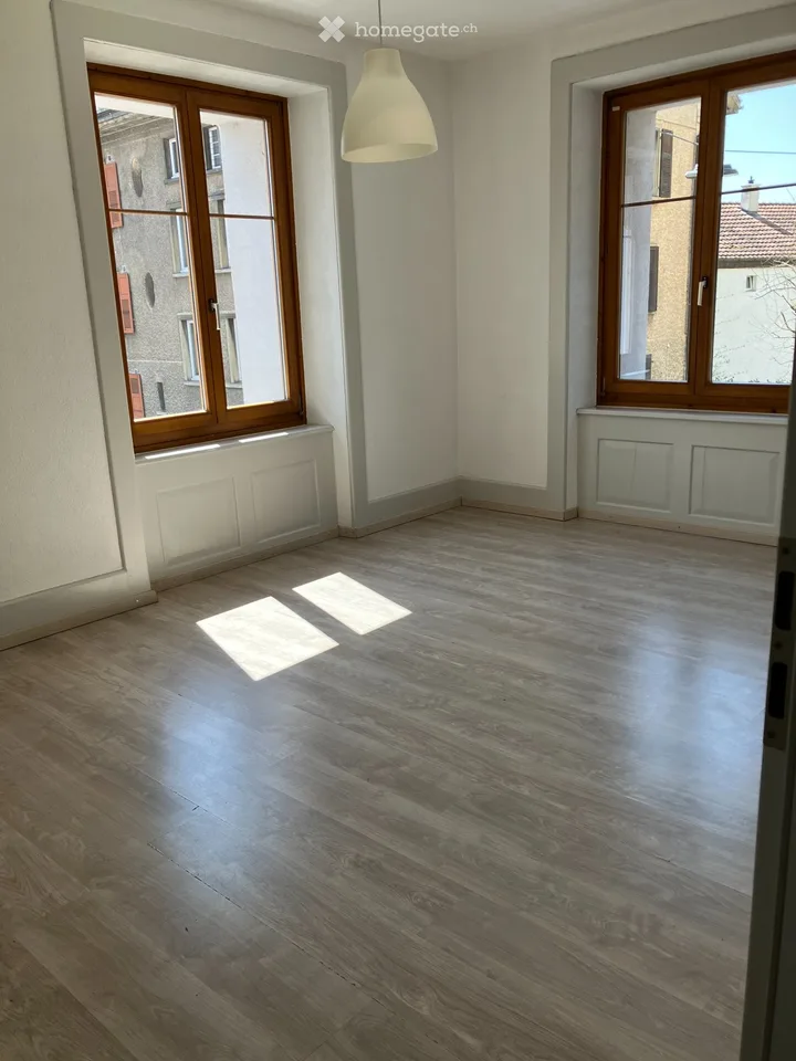 Bello appartamento vicino alla stazione di Delémont