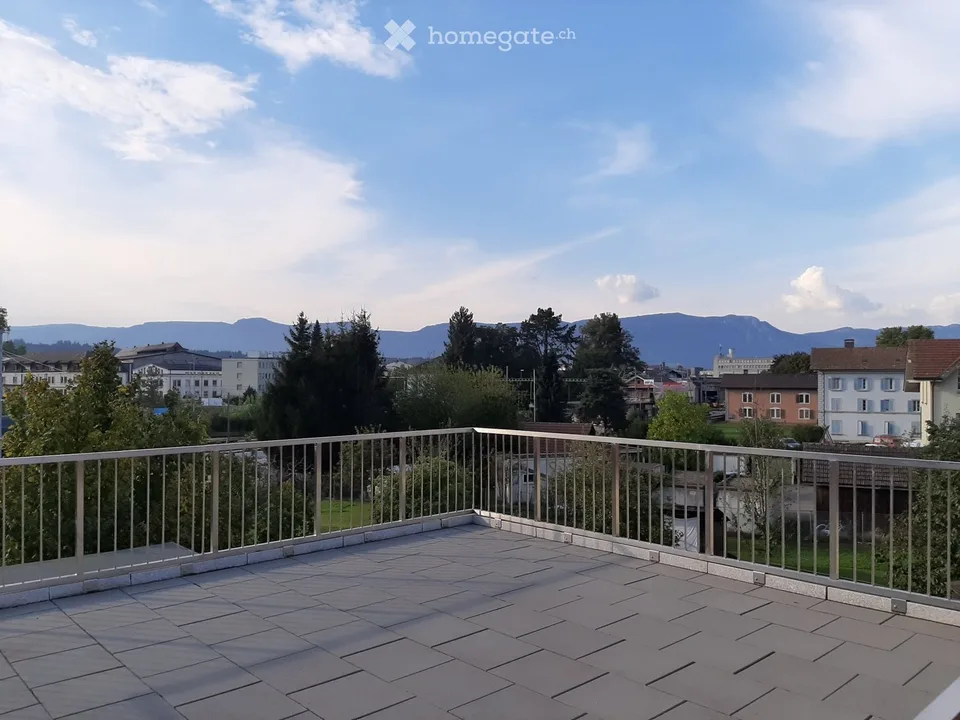 Charmante 2.5Zimmer-Dachgeschosswohnung mit großer Terrasse