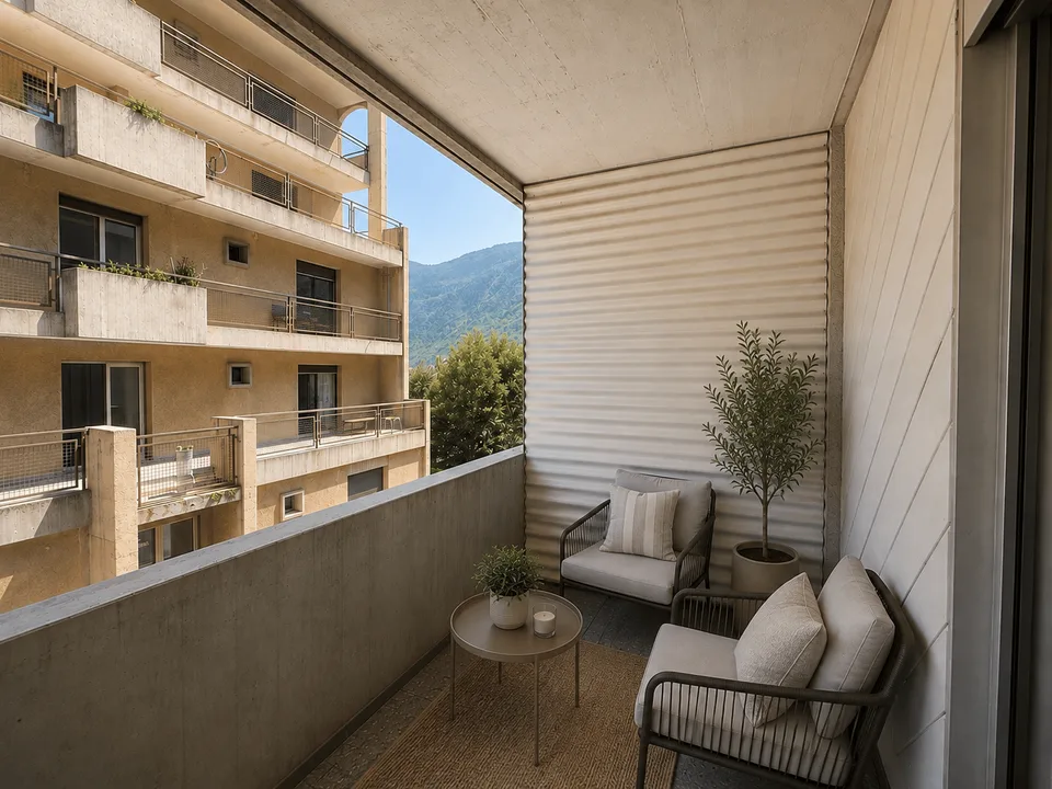 Appartement 2.5 pièces à 1min de la gare de Martigny