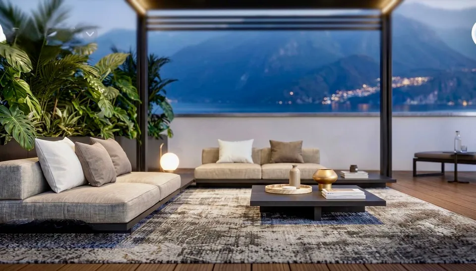 Rif. 3779 - NEW LUXURY ATTICS - UNOBSTRUCTED VIEW OF THE LAKE AND HILLS