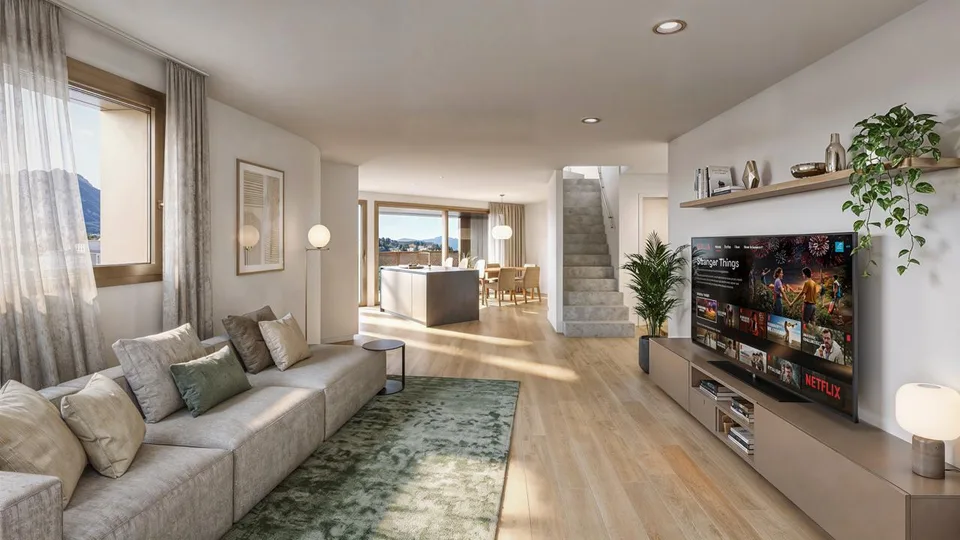 Rif. 3779 - NEW LUXURY ATTICS - UNOBSTRUCTED VIEW OF THE LAKE AND HILLS