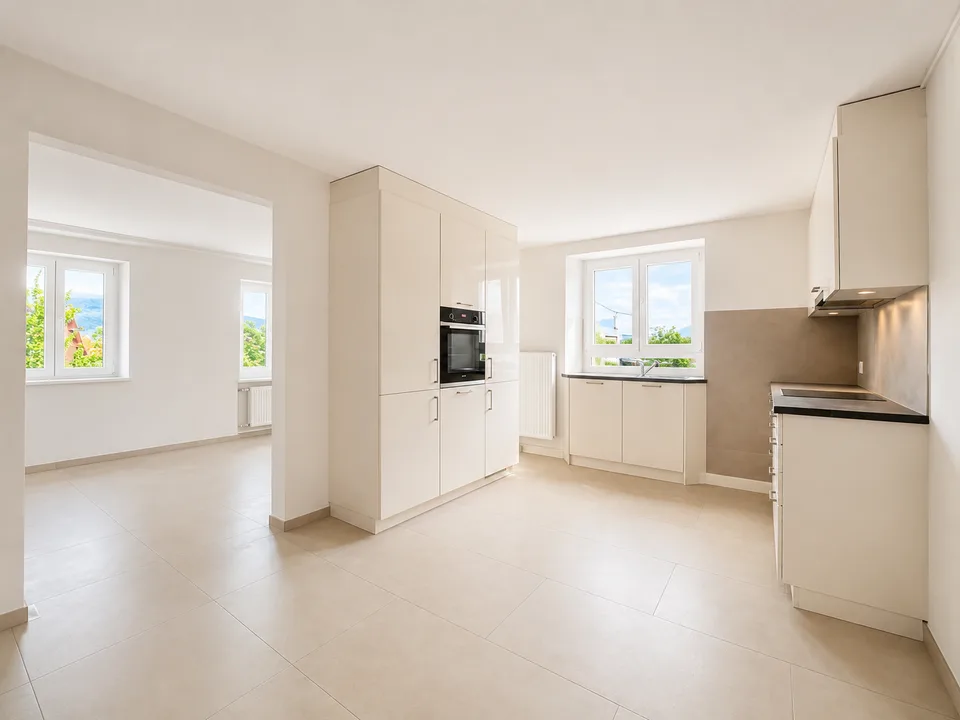 Magnifique 4,5 pièces entièrement rénové de 97 m² au coeur de Rossemaison