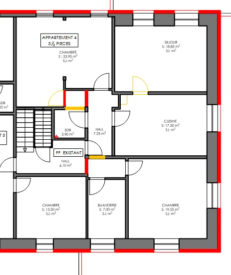 4.5 Zimmer Wohnung in Rossemaison – Foto 11 von 11