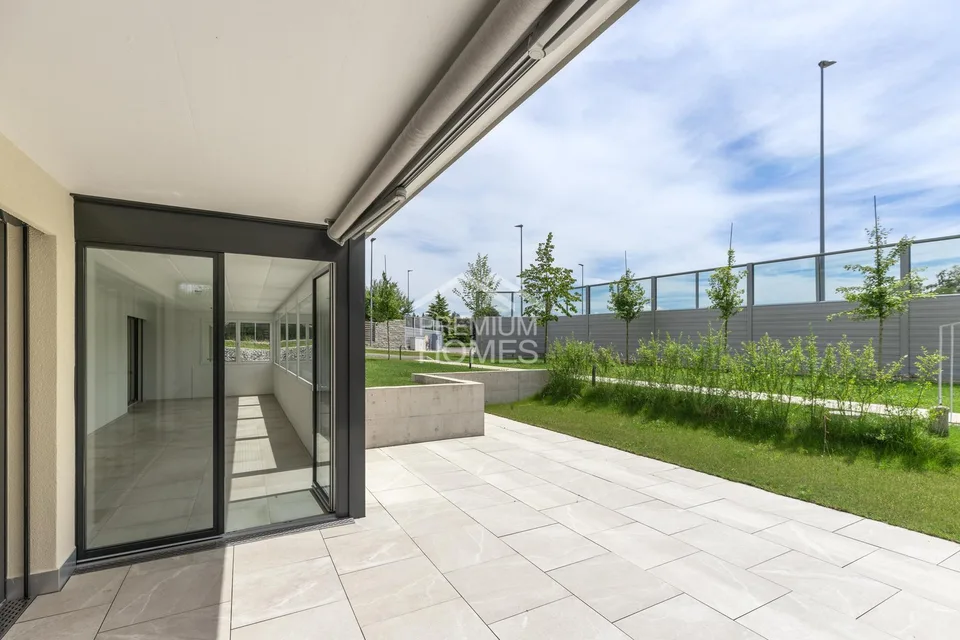Résidence de jardin exclusive dans le style penthouse - un concept de vie extra