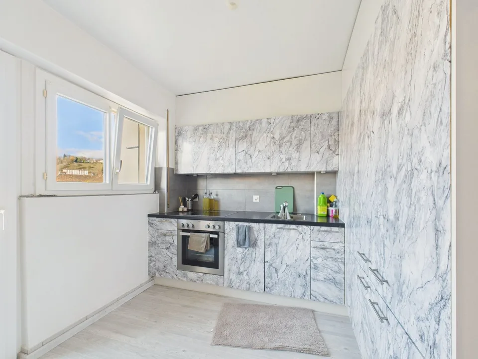 Appartement rénové de 3.5 pièces au c?ur de Le Locle - calme, modernité et confort