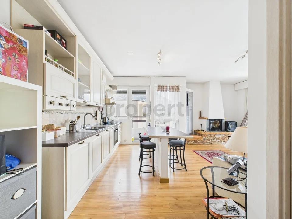 LUGANO-MOLINO NUOVO Cozy 2.5-room attic, furnished, with private terrace - excellent investment