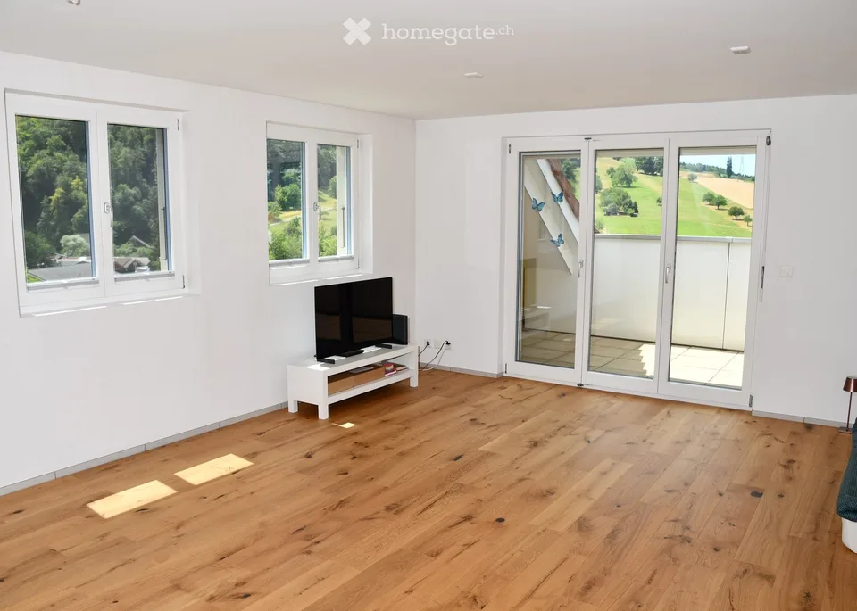 Charmant appartement de 3,5 pièces mansardé à Büsserach – moderne et calme