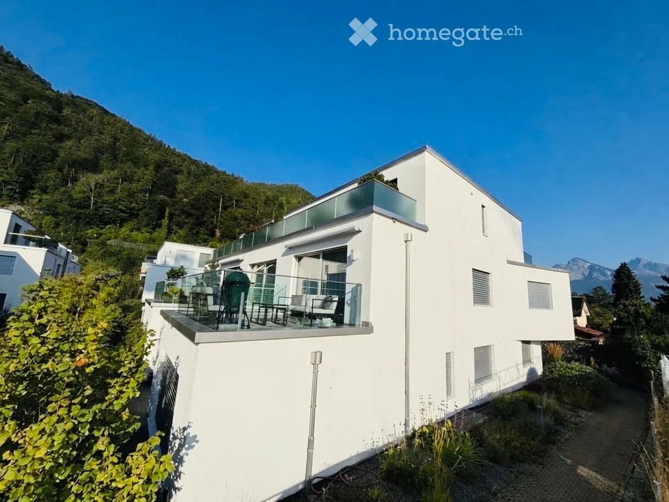 Moderne 3.5-Zimmer-Wohnung mit sonniger Südterrasse