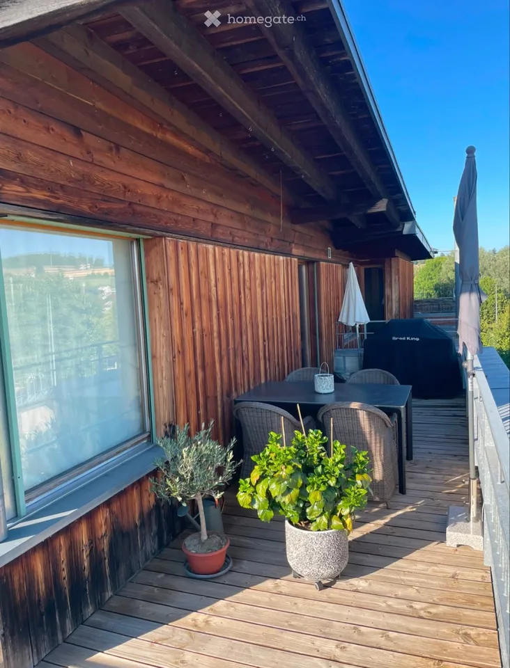 Schöne Terrassenwohnung in Murten zu vermieten!