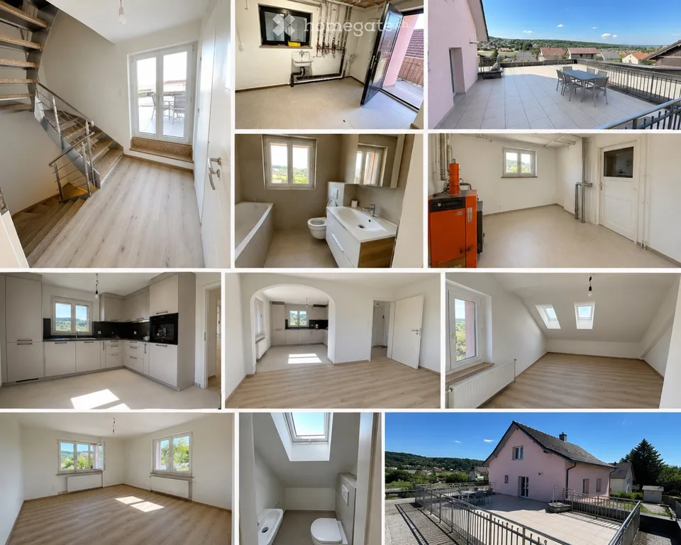 Modernes 4.5-Zimmer-Haus mit 65 m² Sonnenterrasse