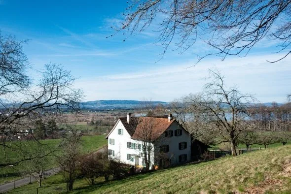 Detached, thoroughly renovated (2026) farmhouse with lake view