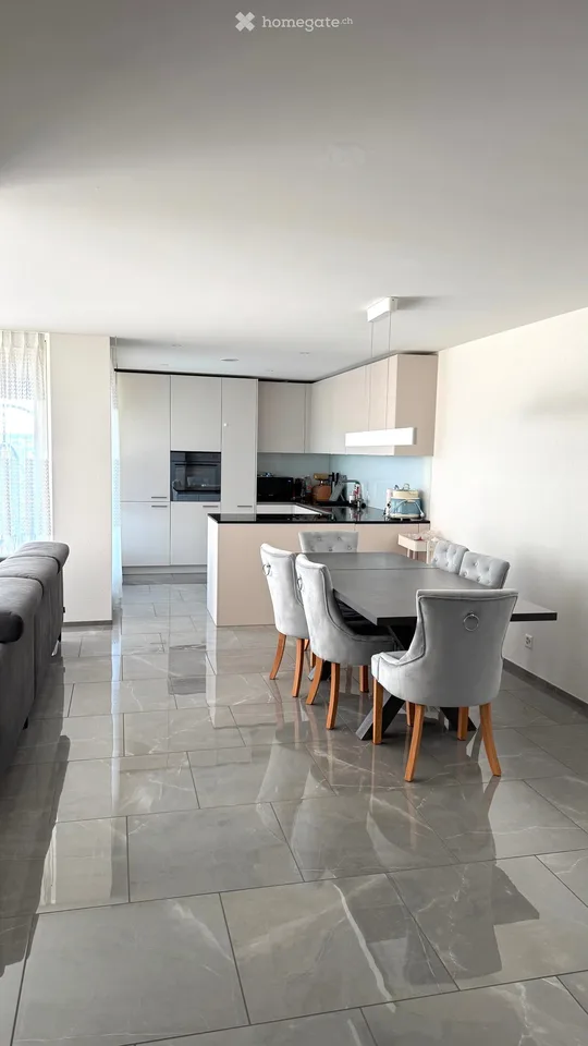 Moderne 4.5-Zimmer-Neubauwohnung mit Balkon in Birr