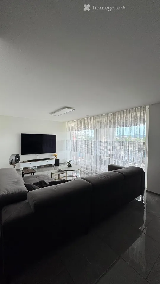 Moderne 4.5-Zimmer-Neubauwohnung mit Balkon in Birr