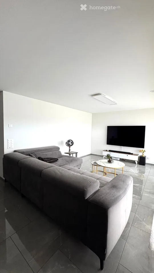 Moderne 4.5-Zimmer-Neubauwohnung mit Balkon in Birr