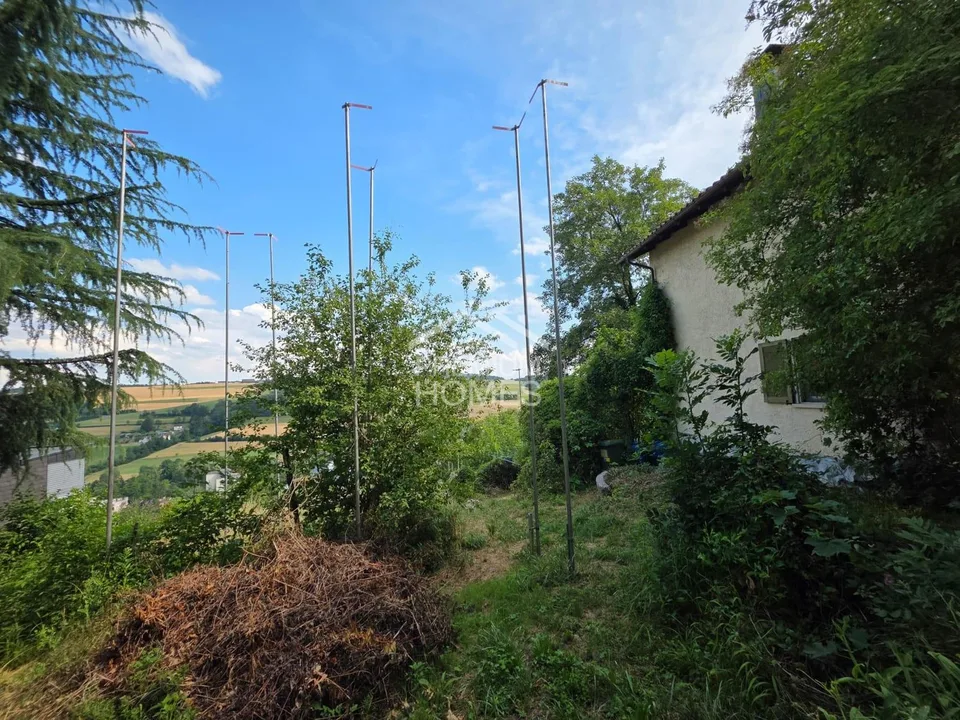 Terrain avec panorama alpin
