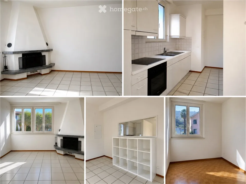 Helles 2,5-Zimmer-Wohnung in Ascona