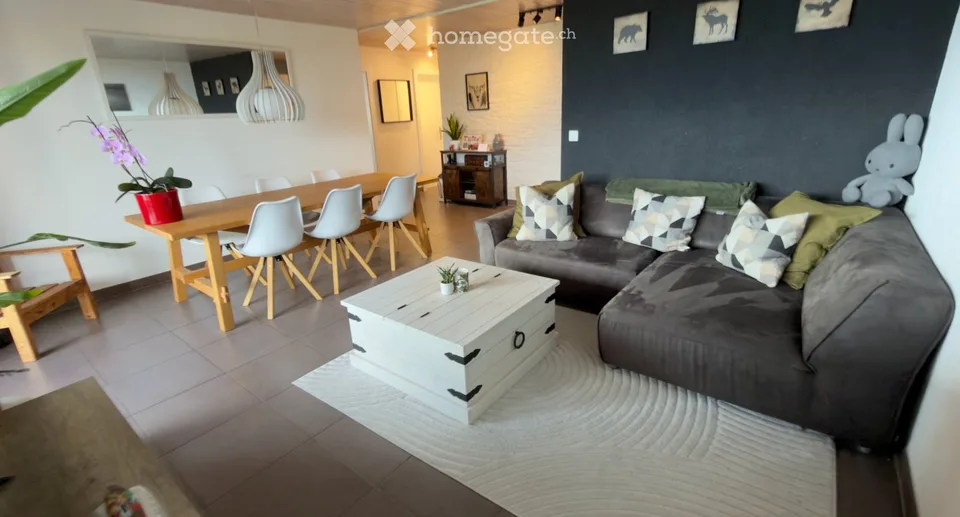 Bel appartement de 3.5 pièces avec terrasse à Savièse.
