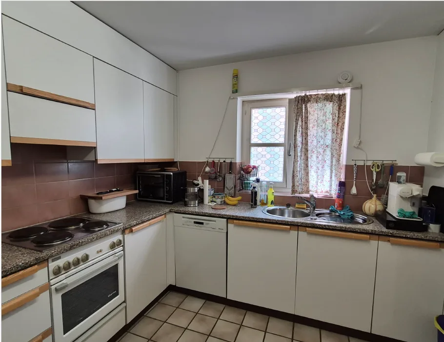 Vivre dans la ville de Laufen, grand appartement avec 2 salles de bain