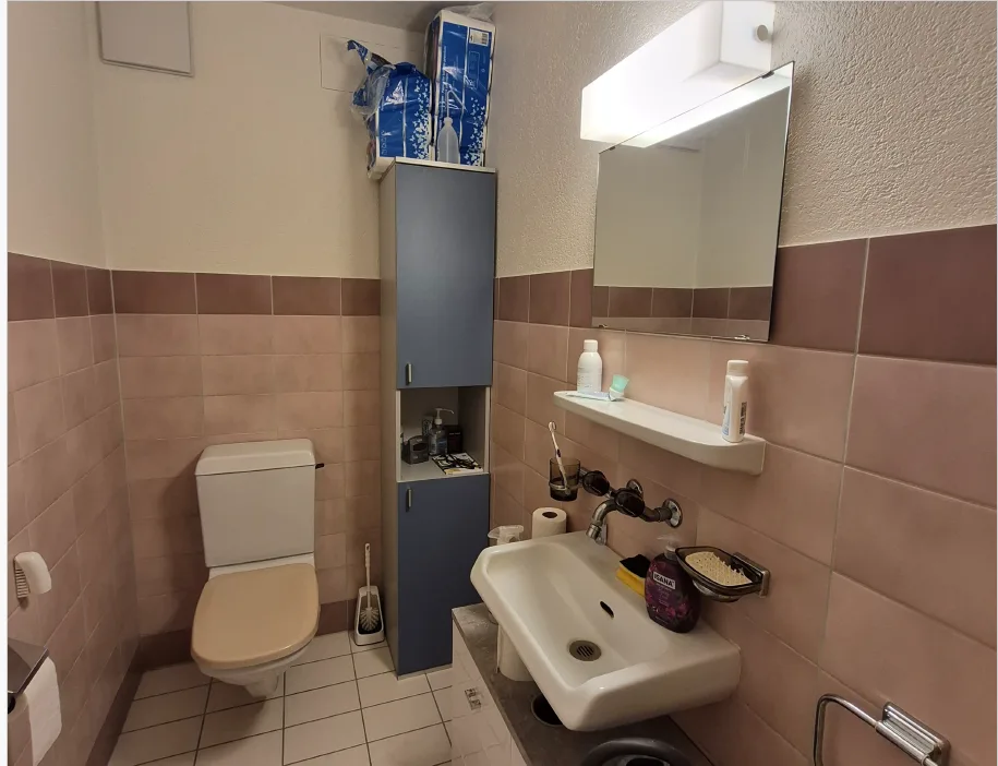 Vivre dans la ville de Laufen, grand appartement avec 2 salles de bain