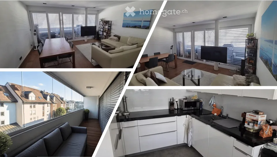 Spacieux appartement de 3.5 pièces à Morges + Place de Parc – Rue des Charpentiers 6