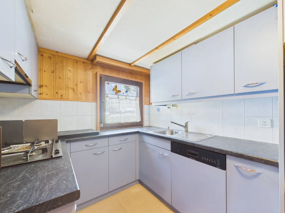 Gemütliches, winterfestes Camping-Chalet an ruhiger Bachlage