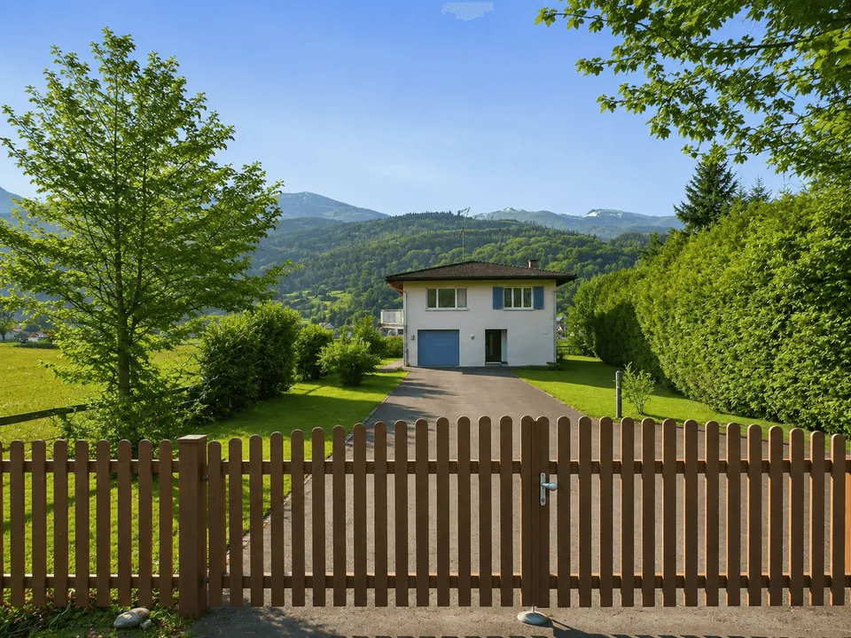 Idyllisches 5,5-Zimmer-Einfamilienhaus mit Panoramablick und grossem Garten