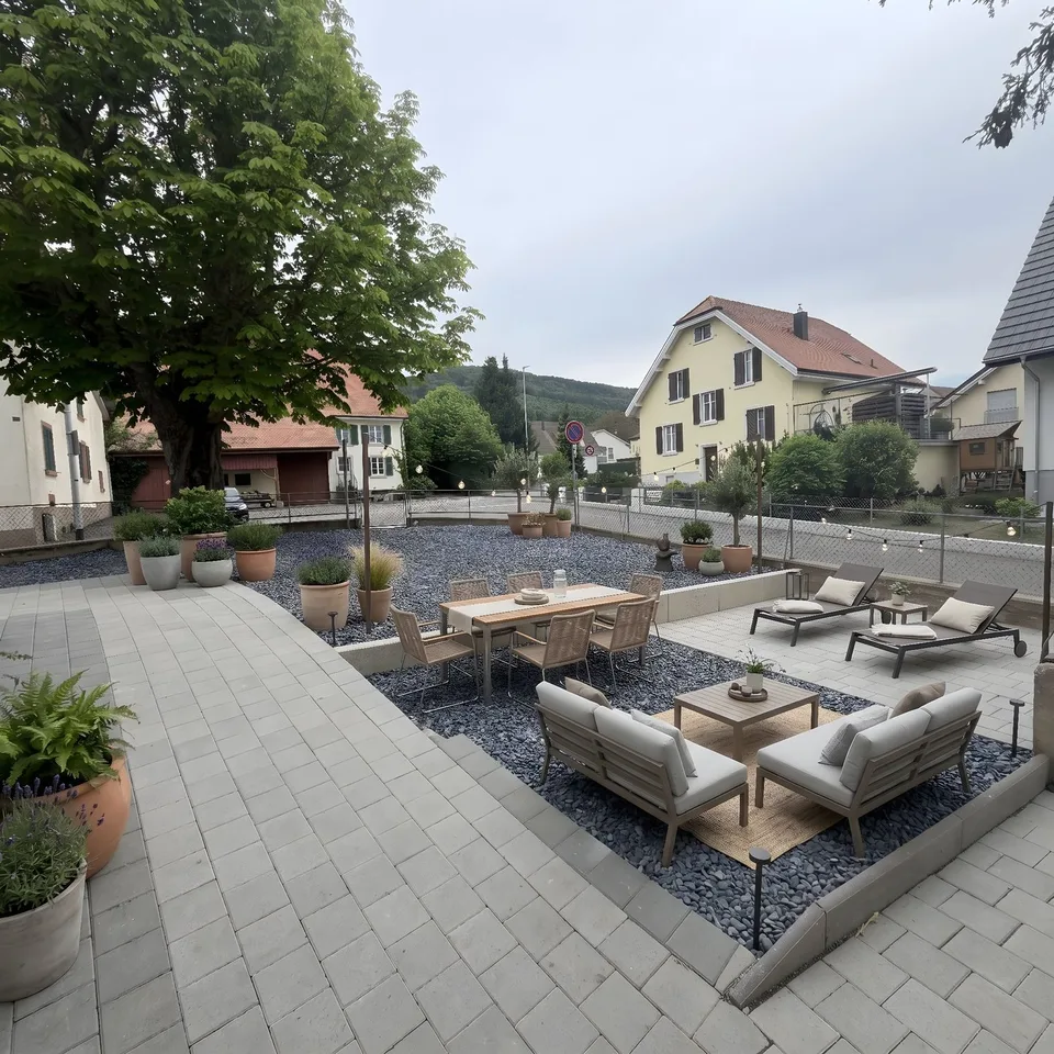 Affascinante appartamento 1.5 locali con giardino a Hofstetten-Flüh