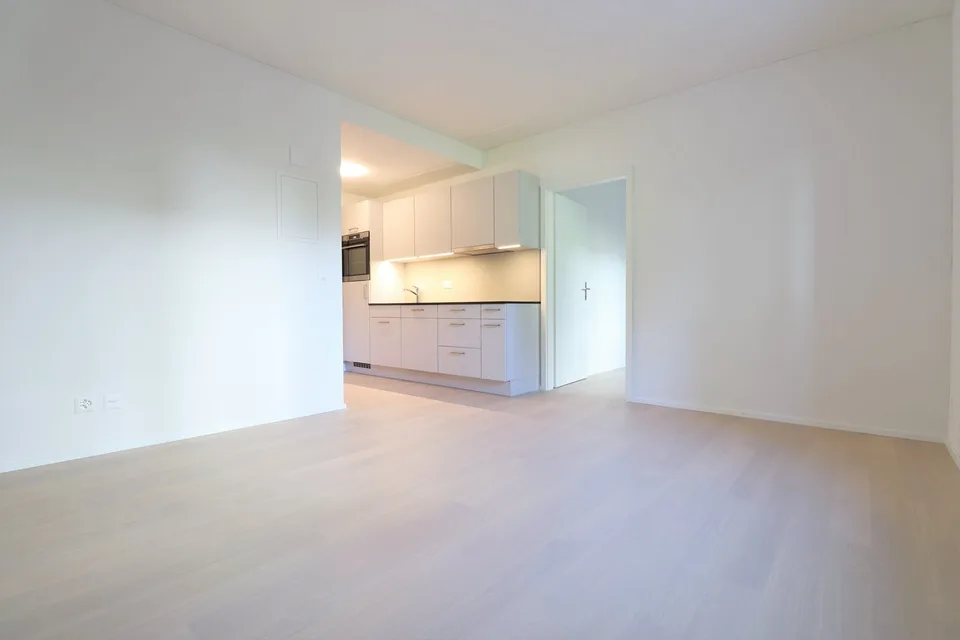 Modern 2.5-room apartment with its own washing machine