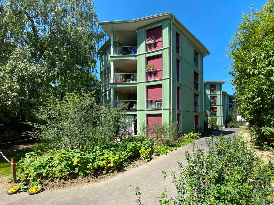 Moderne 3,5-Zimmer-Wohnung in grüner Oase in Basel