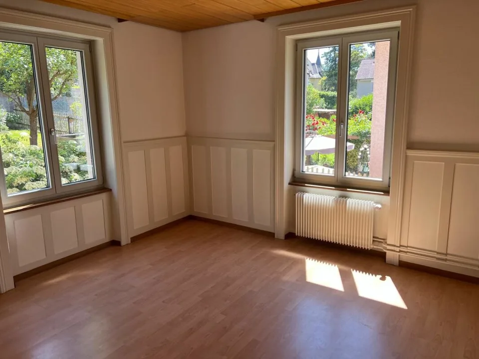 Paradise for hobby gardeners - charming 3.5-room apartment in top location