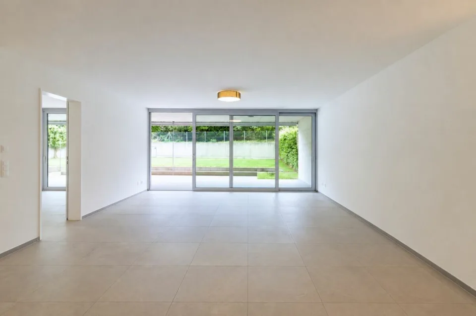 Stilvolle 3.5-Zimmer-Gartenwohnung in zentraler Lage und naturnaher Umgebung