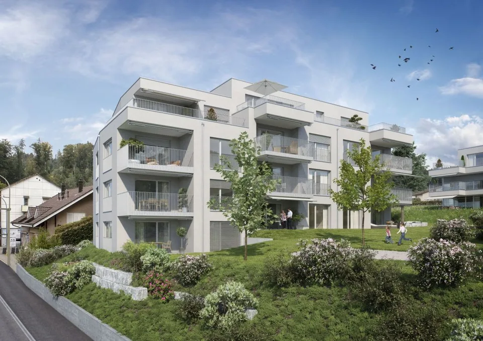 Moderne 4.5-Zimmer-Wohnung in Orpund zu vermieten