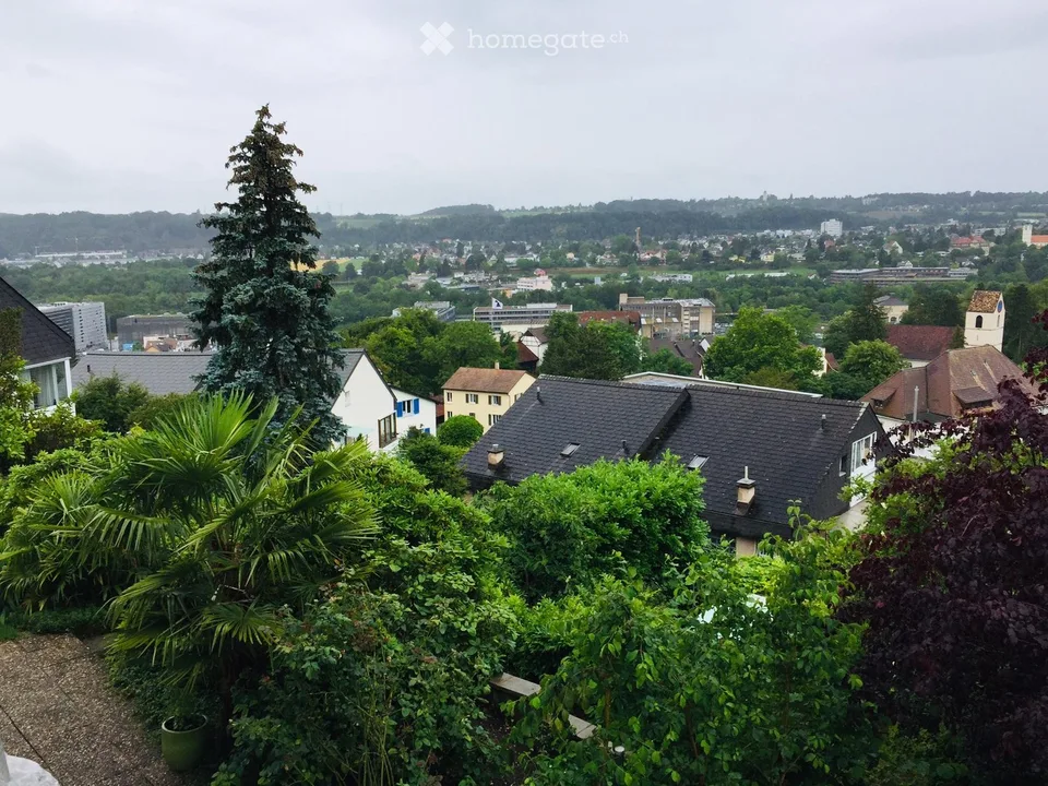 Wohnen in Münchenstein  im Grünen mit Blick über Basel
