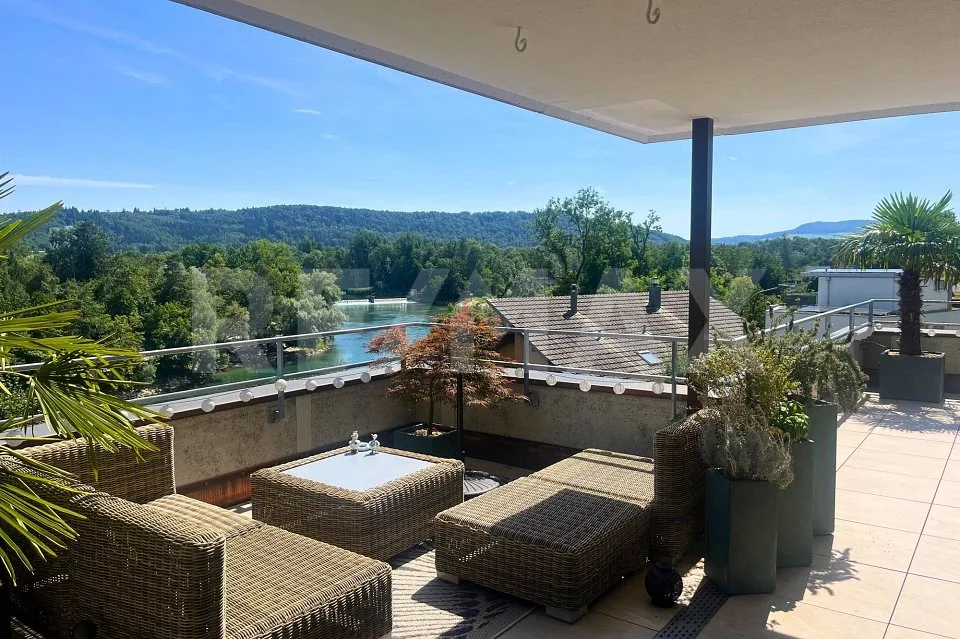 Wohnen mit Blick auf die Aare