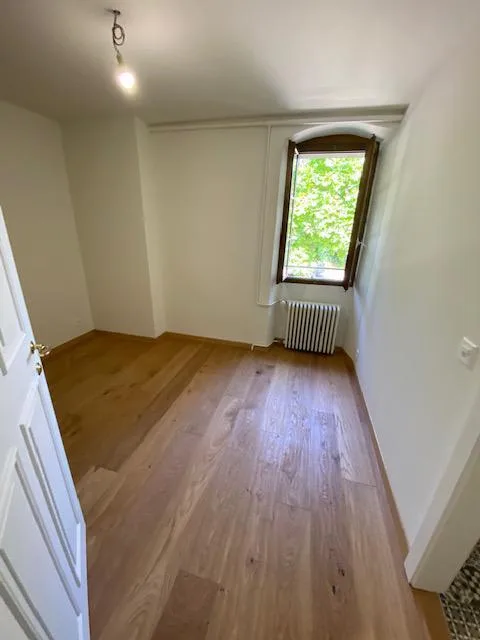 Sehr schönes modernes Attikapartment mit 5 Zimmern und Garten in Avusy