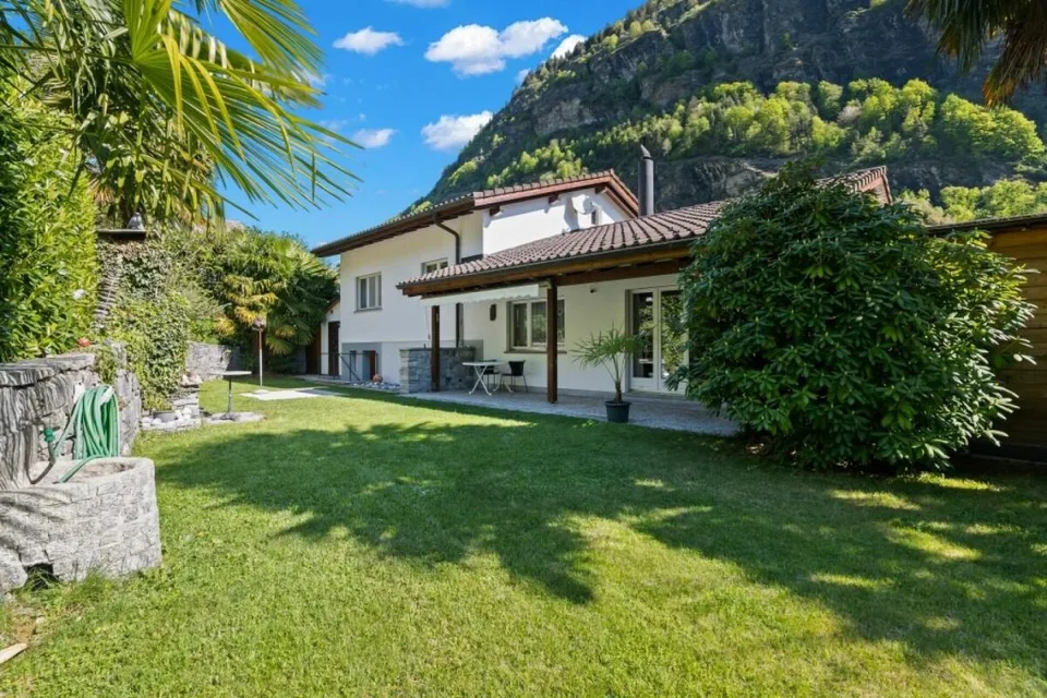 Vivre dans un endroit calme avec beaucoup d'intimité dans le Tessin ensoleillé