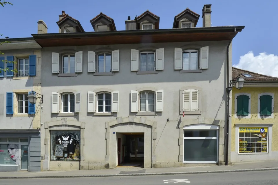 Beaucoup de cachet pour cet appartement de 4,5 pièces à Cossonay-Ville