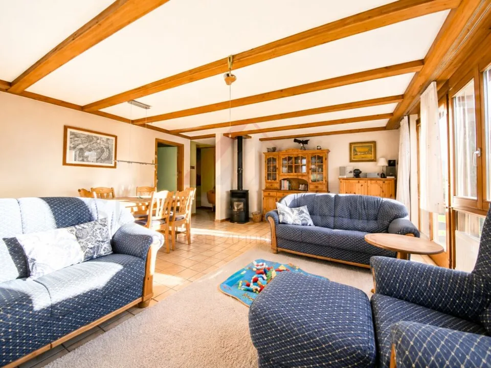 4.5-room apartment in Frutigen - well-kept home with impressive mountain panorama