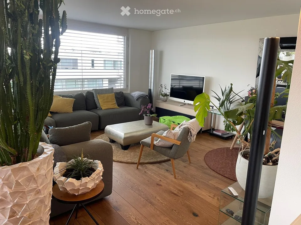 Appartement lumineux 4.5 pièces avec balcon et belle vue à Baar