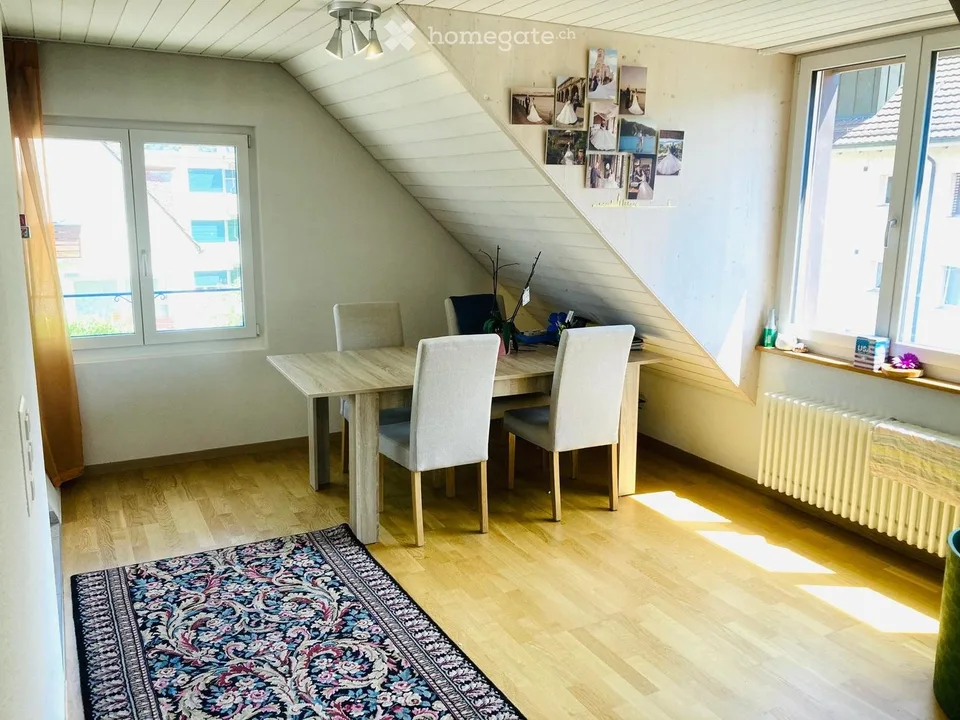 2.5 Room Attic Apartment in Old Building