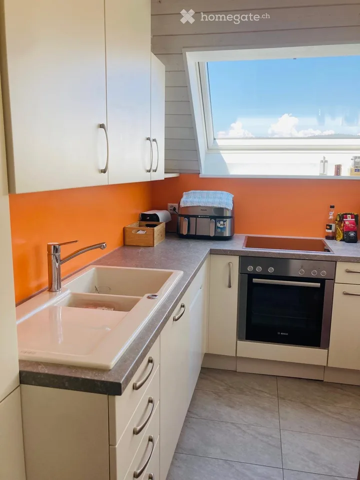2.5 Room Attic Apartment in Old Building