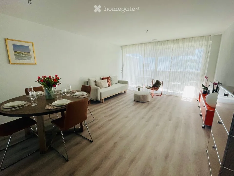 Helle. moderne 2.5. Neubau-Wohnung mit 2 Balkonen in Zürich