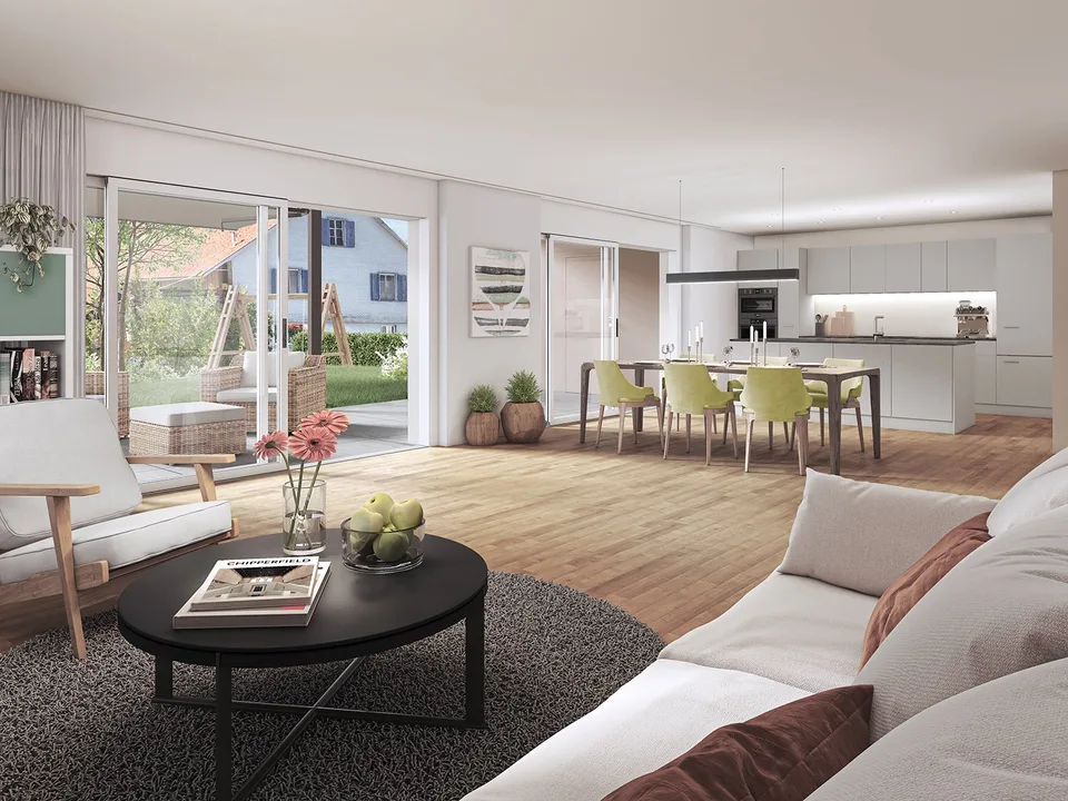 «Vivre à Eschikofen» - appartement neuf attractif de 4,5 pièces au 1er et 2e étage