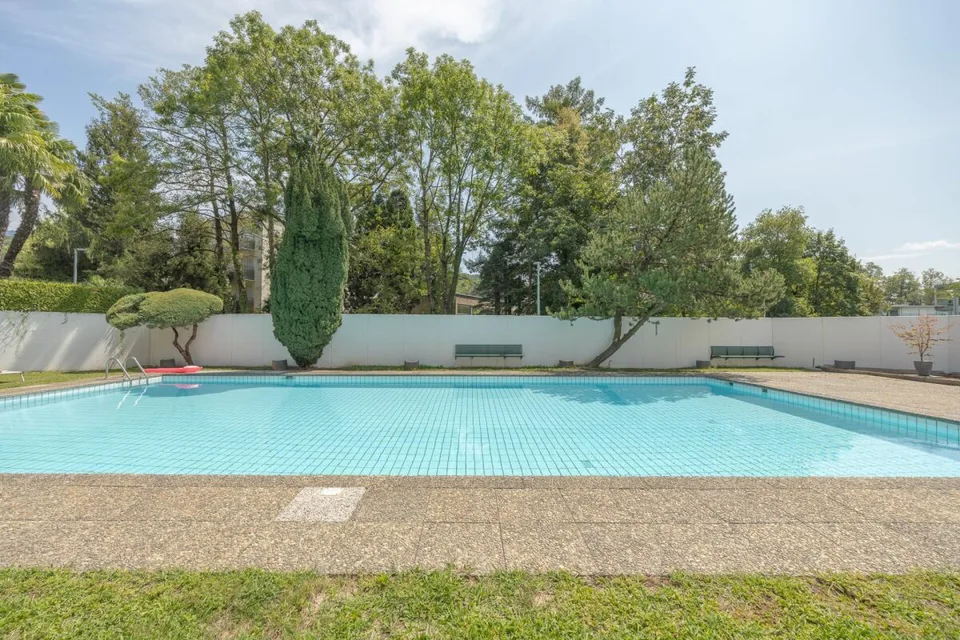 Appartement 4.5 pièces dans le vert avec piscine
