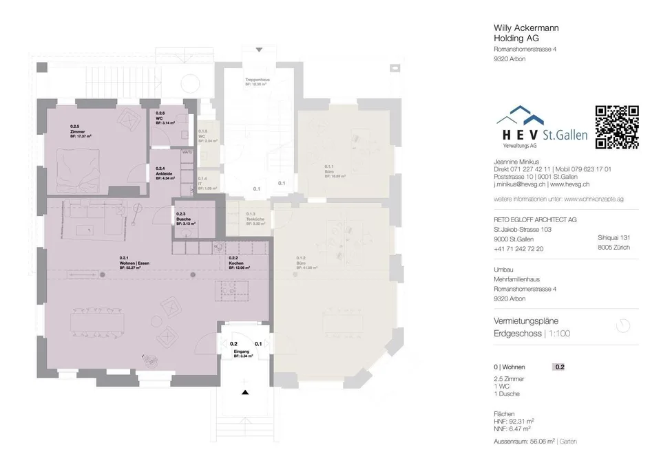 Gewerbefläche / Atelier im Loft-Stil mit Wohnküche – Foto 11 von 13